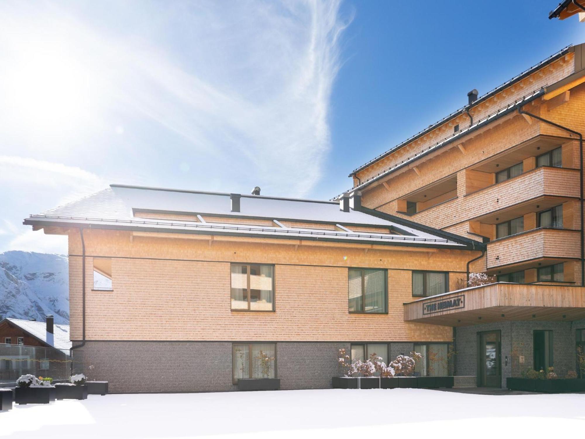 Apartment In Schroecken Near Ski Area Exteriör bild