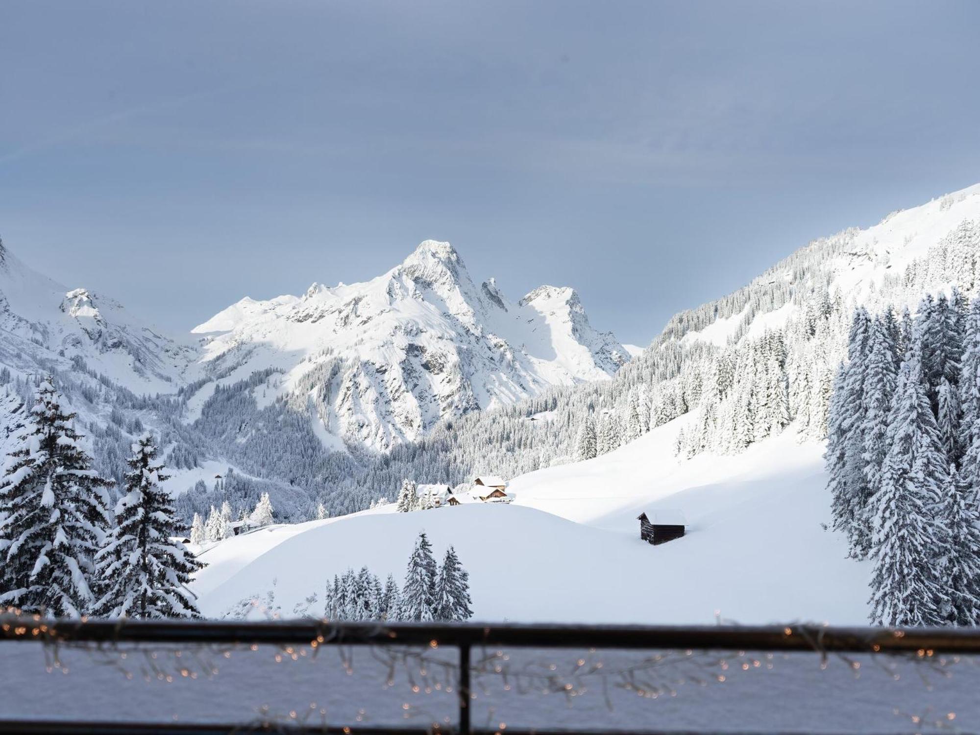 Apartment In Schroecken Near Ski Area Exteriör bild